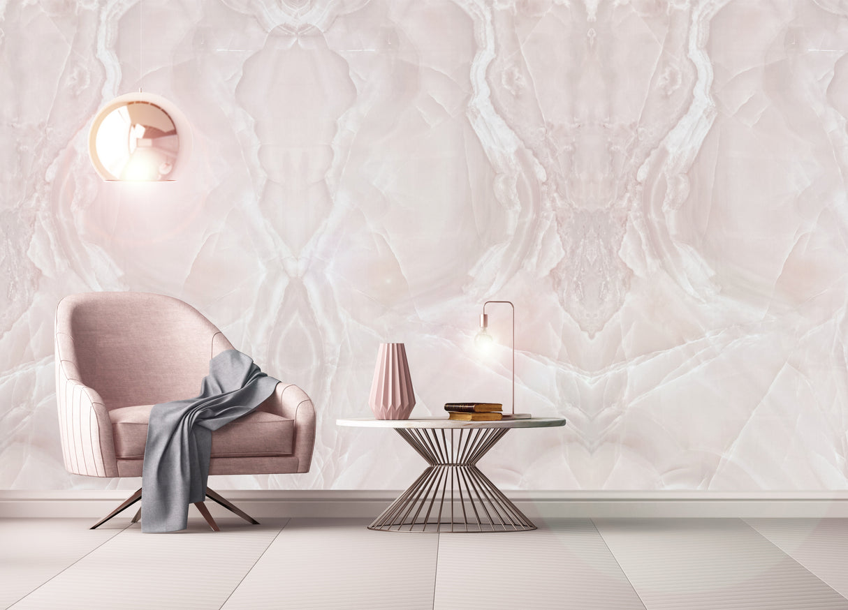 Cristallo Marmi Onice Rosa slab wall tile