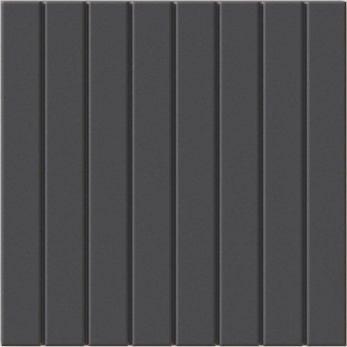 deep blue Raster Porcelain Tile Fine Lines Matte 6x6