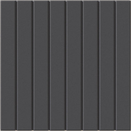 deep blue Raster Porcelain Tile Fine Lines Matte 6x6