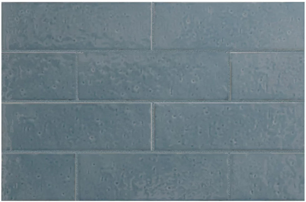 Kalma Deep Blue Porcelain Tile 2.5x8 wall tile