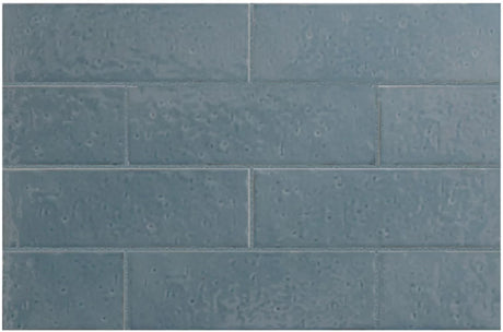 Kalma Deep Blue Porcelain Tile 2.5x8 wall tile