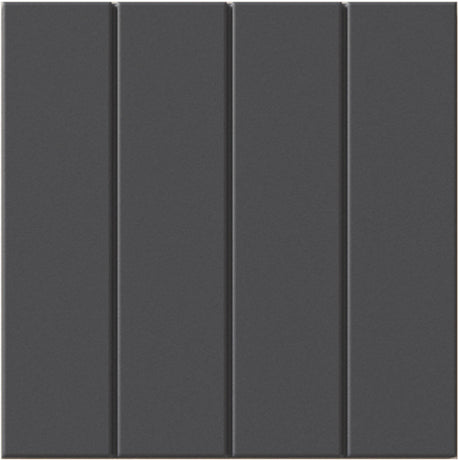 deep blue Raster Porcelain Tile Lines Matte 6x6