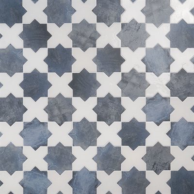 Malta Star & Cross Matte Polished 6x6