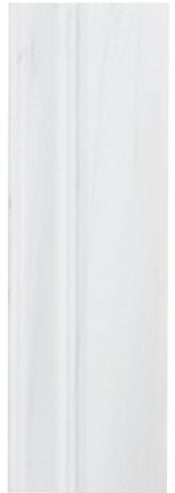 Bianco Dolomite Premium Base Molding 4x12 tiles