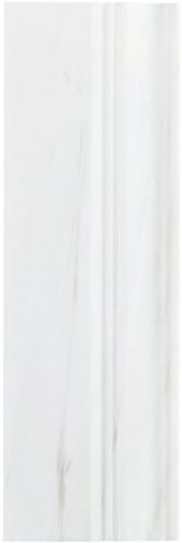 Bianco Dolomite Premium Base Molding 4x12 floor tile