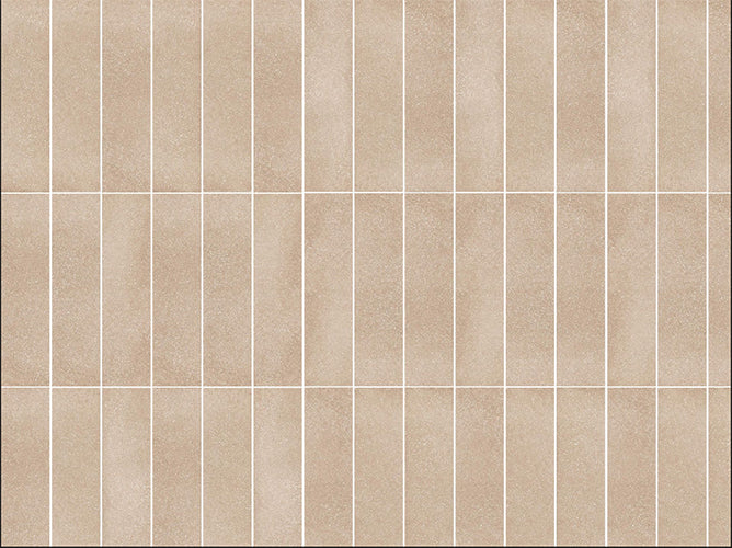 tetris wall tiles 2x8 ecru color