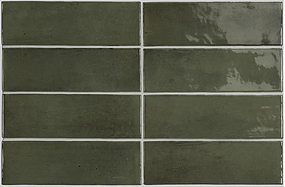 Cali Porcelain Tiles Glossy 2.5" x 8"