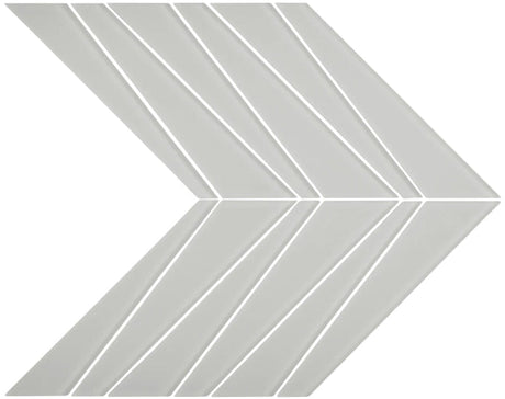 fog Palms Matte Glass Mosaic Tile