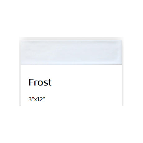 Flow 3X12 ceramic tile backsplash kitchen wall tiles frost