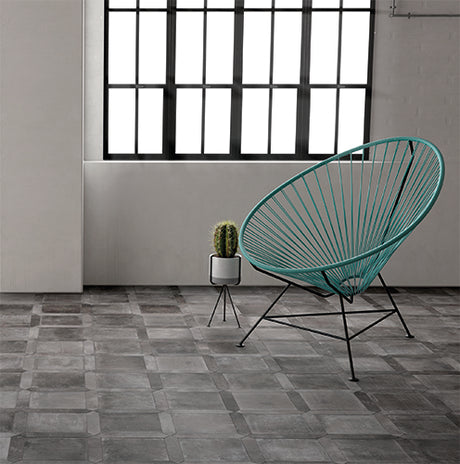 graphite Chateau Mestizaje Tile 7x7