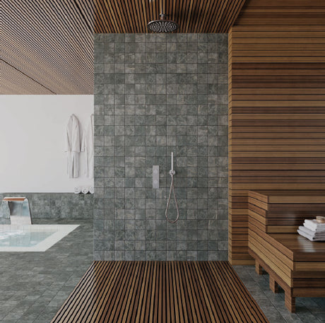 marble look graphite wall tile