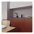 twin peaks ceramic matte tile grey