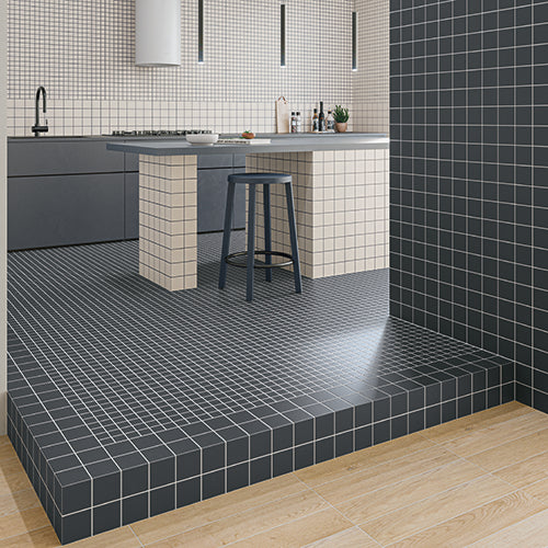 kitchen Raster Porcelain Tile Grids Matte 6x6