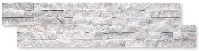 hazy grey Ledger Panel Split Face Textured Wall Tile