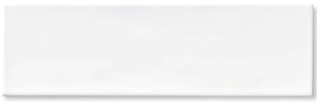 just white wall tile 3.5"x12" Rectangle Nomad Gloss