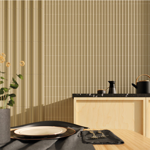 Faces Bars Ceramic Matte Tile 5x10