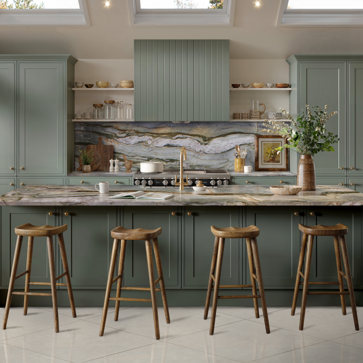Tempest Polished Quartzite