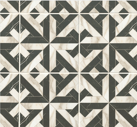Marble Star Porcelain Tile Matte 8x8 wall tile