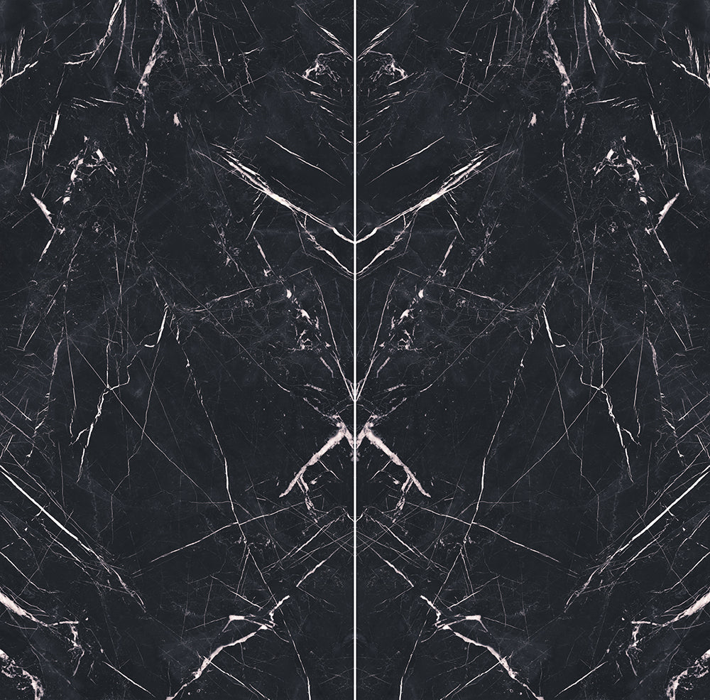 Classic Marquina Porcelain Slab Matte bookmatch