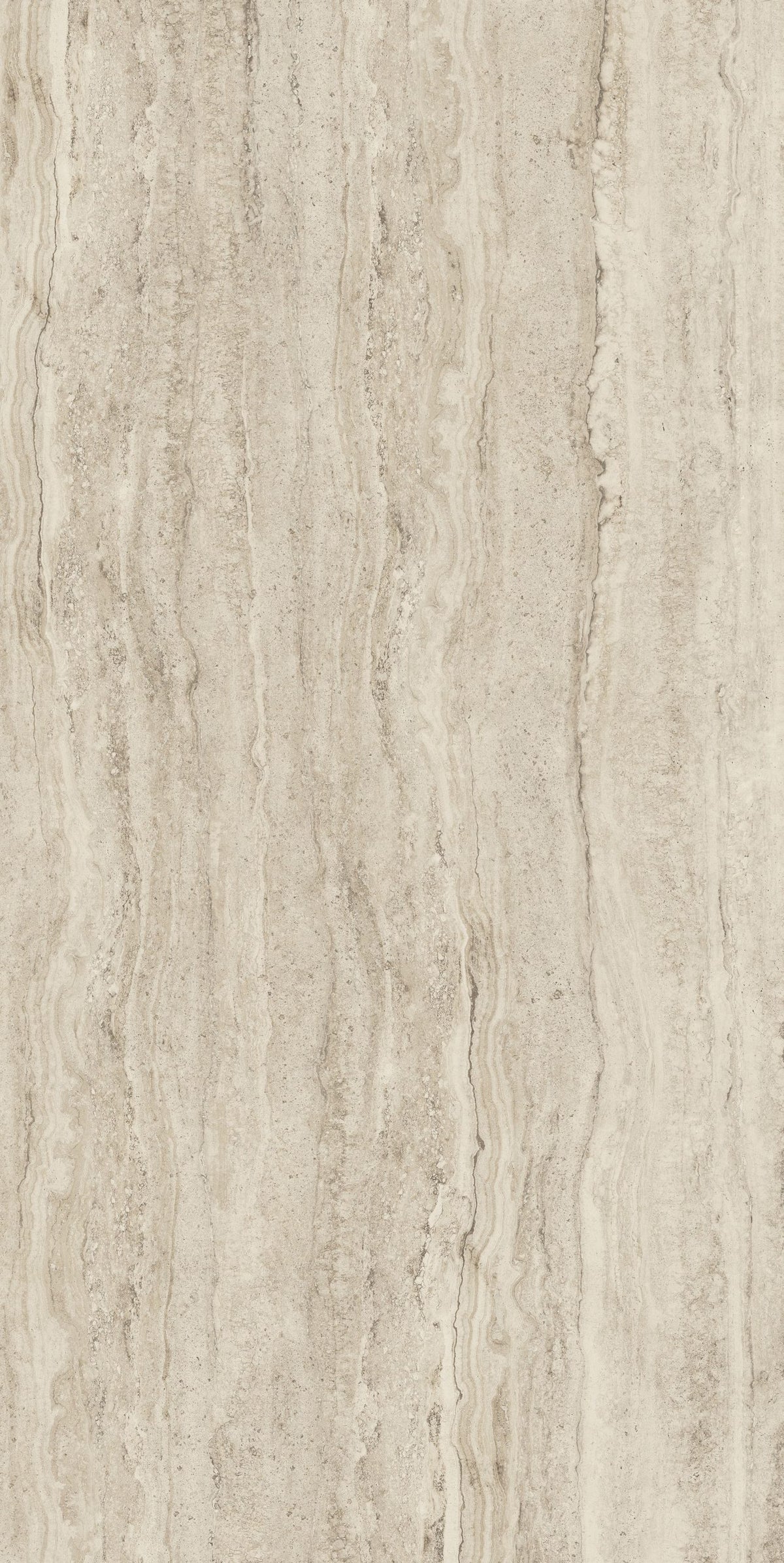 Travertino Stone Beige Structured 63" x 126" Porcelain slab