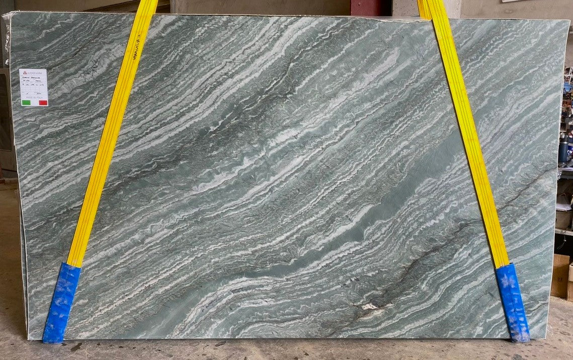 Amazzonia Quartzite Honed 78" x 131" Natural Stone slab