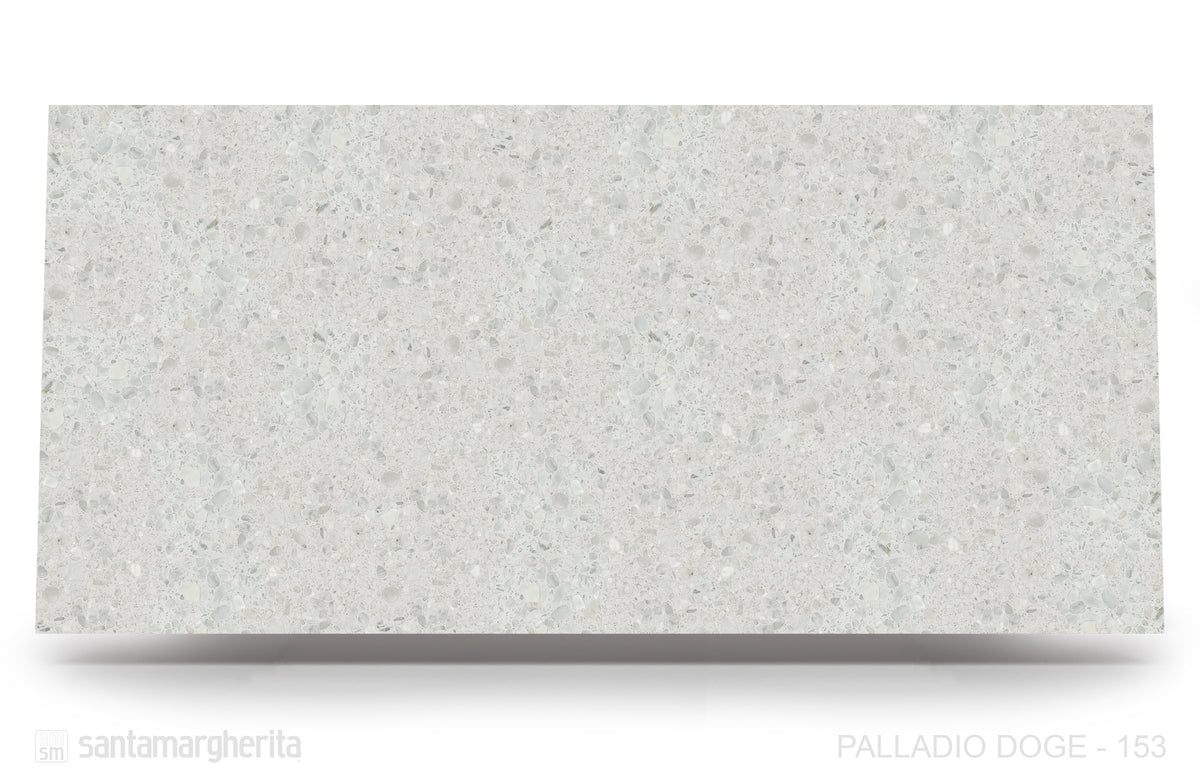 Palladio Doge Terrazzo Agglomerated Marble Honed 49" x 120" Natural Stone slab