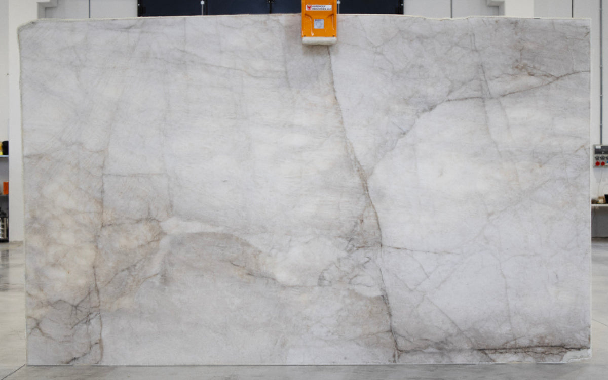 Cristallo Ice Quartzite Polish 72" x 119" Natural Stone slab