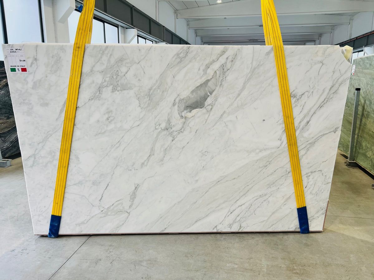 Calacatta Betogli Marble Polish 75" x 122" Natural Stone slab