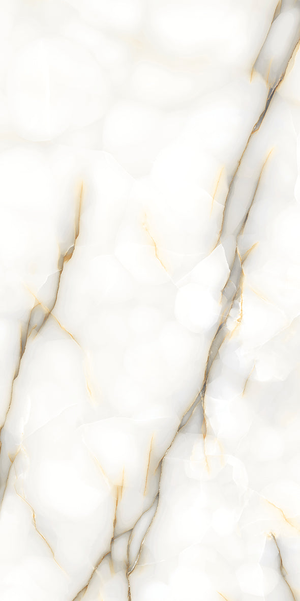 Level Onyx Perla Polish 63" x 128" Porcelain slab