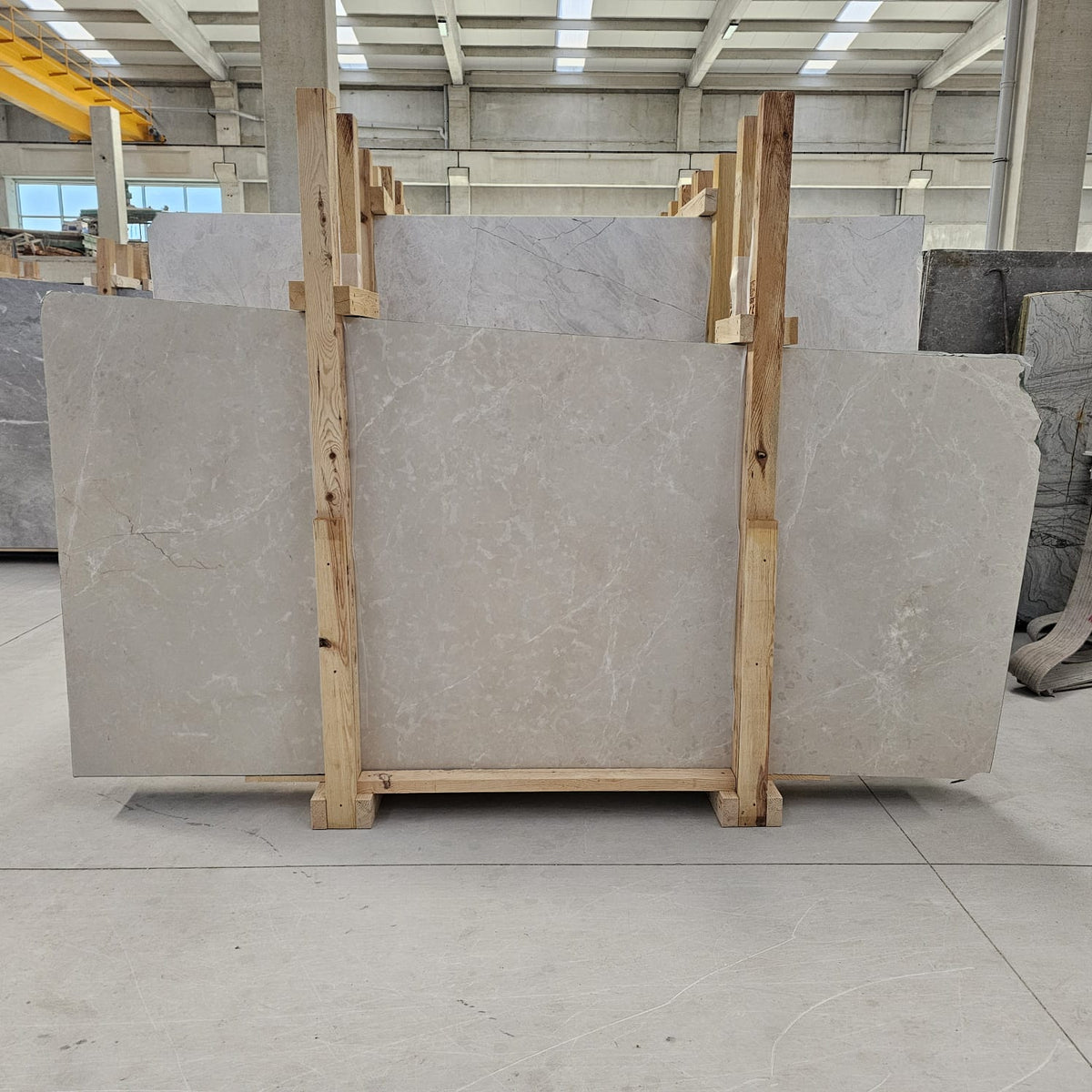 Botticino Marble Honed 51" x 114" Natural Stone slab