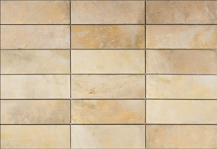 Italian light subway tiles