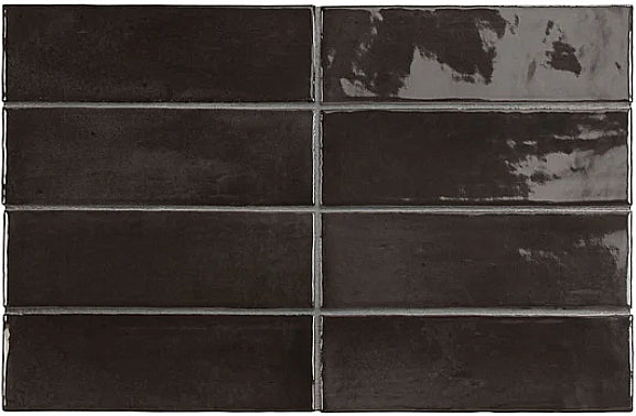 Cali Porcelain Tiles Glossy 2.5" x 8"