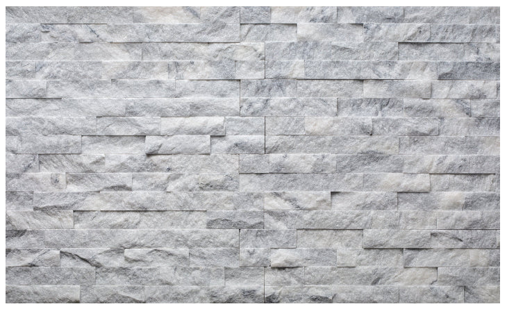 moonlit Ledger Panel Split Face Textured Wall Tile
