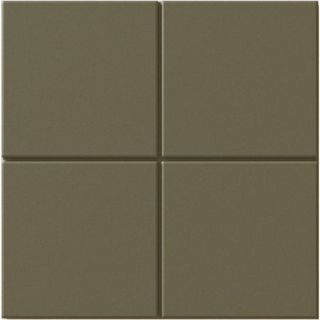 moss Raster Porcelain Tile Matte 6x6