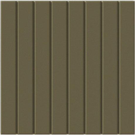 moss Raster Porcelain Tile Fine Lines Matte 6x6