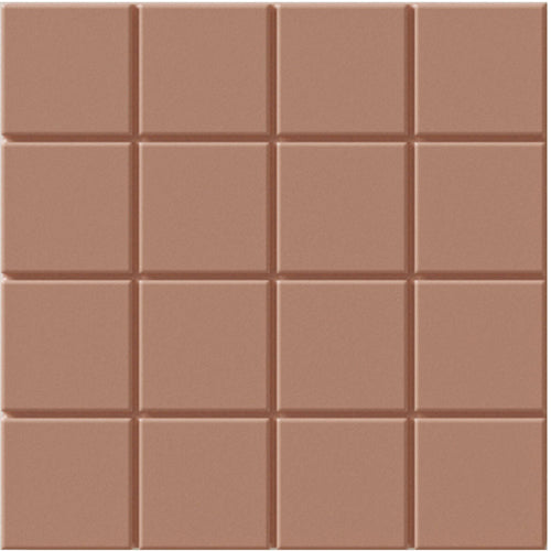 mud Raster Porcelain Tile Grids Matte 6x6