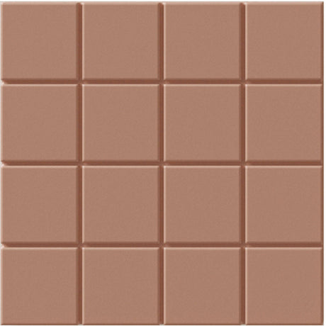 mud Raster Porcelain Tile Grids Matte 6x6