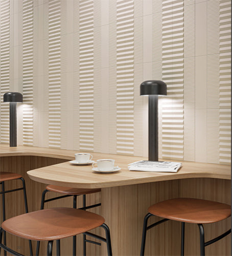 twin peaks ceramic matte tile 3x12 nero wall tiles