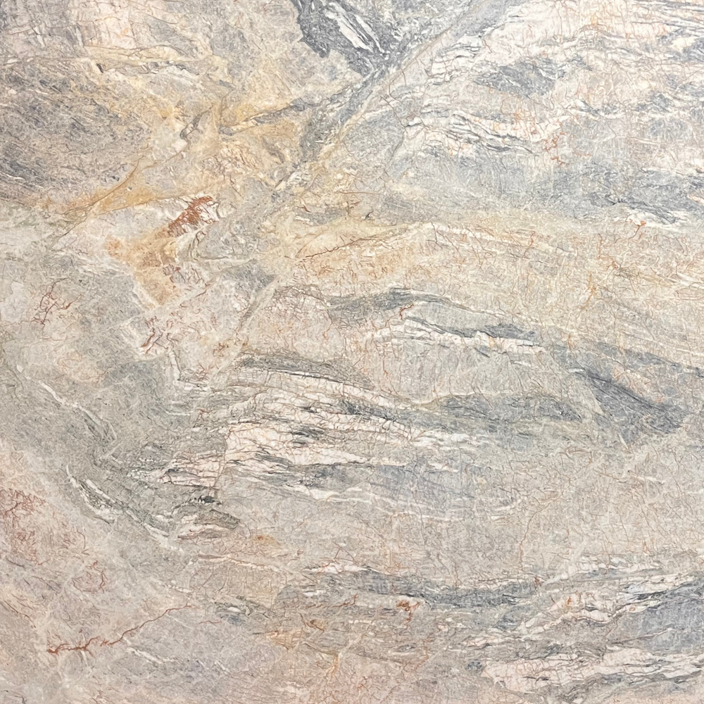 Multicolor polished quartzite slab 76x116 inches