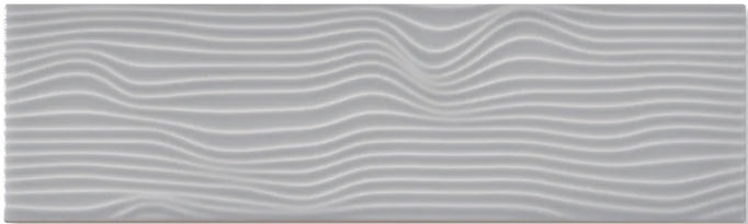 3.5"x12" Ebb and Flow Gloss Ceramic Tile nirvana