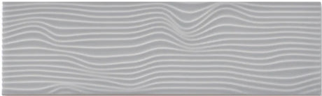 3.5"x12" Ebb and Flow Gloss Ceramic Tile nirvana