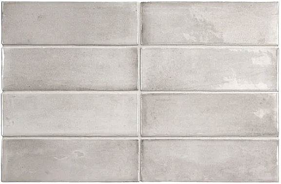 Cali Porcelain Tiles Glossy 2.5" x 8"