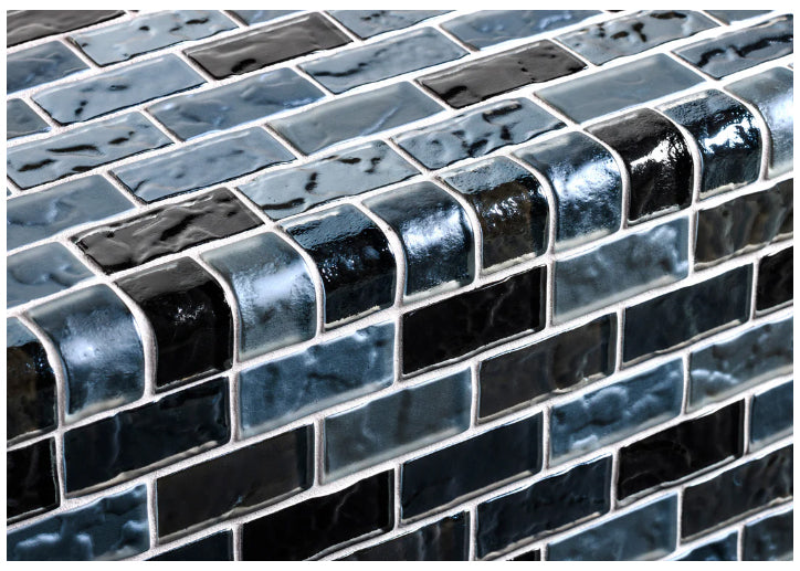 obsidian shine trim V Cap Strip Lava Mosaic Trim Finish