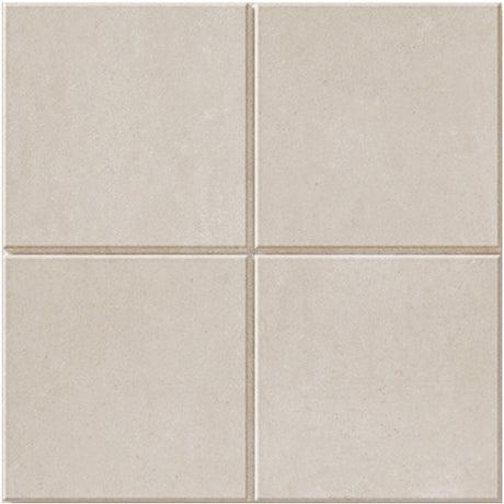 off white Raster Porcelain Tile Matte 6x6