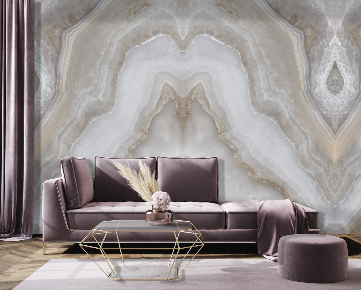 Onice Chanel Slab living room