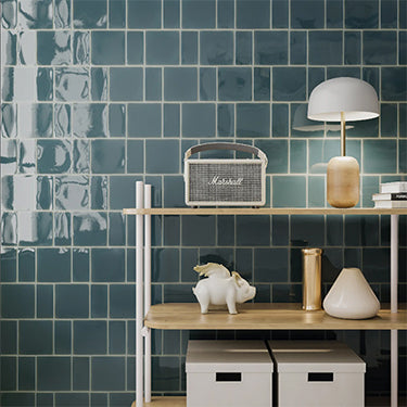 peacock kitchen Fayenza Ceramic Tile Gloss 5x5