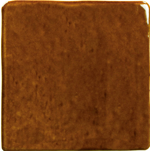 honey gloss Roots Porcelain Field Tile Glossy 4.3x4.3