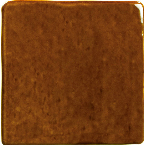honey gloss Roots Porcelain Field Tile Glossy 4.3x4.3