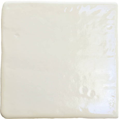 white gloss Roots Porcelain Field Tile Glossy 4.3x4.3