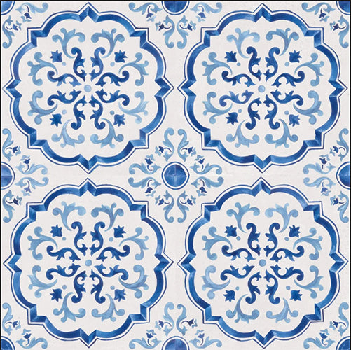 rosette wall tiles